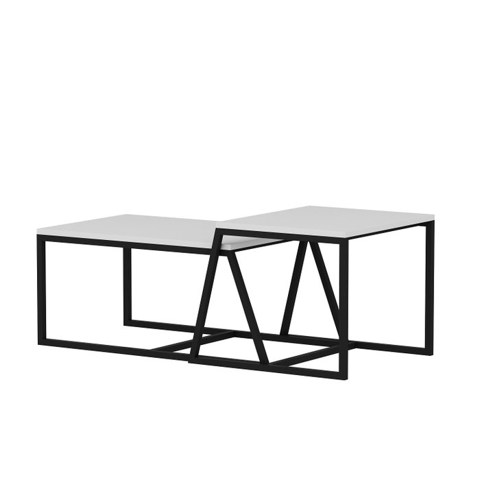 Hanah Home Mesa de Centro Minimal - Blanco
